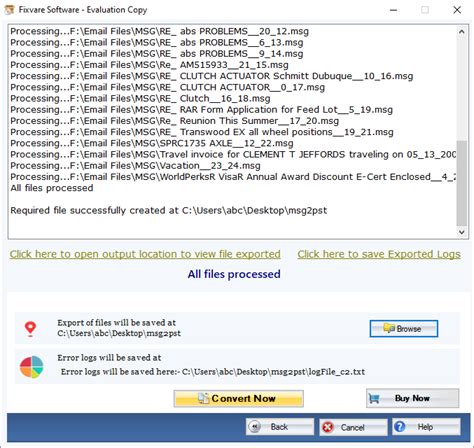 Open Outlook Msg Files Into Pst Format Msg To Pst Converter