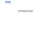 User manual Epson ET-2720 (English - 220 pages)