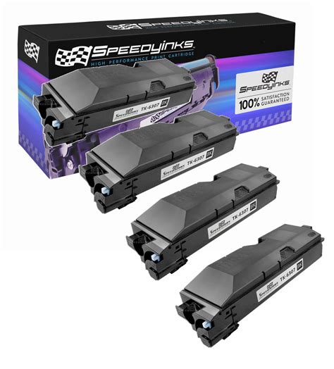 SpeedyInks 4PK Compatible Kyocera TK 6307 Black Toner 1T02LH0US0 35