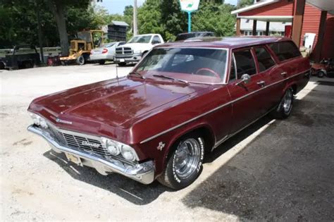 1965 Chevy Bel Air Wagon 283 Cid Automatic Dual Exhaust Classic