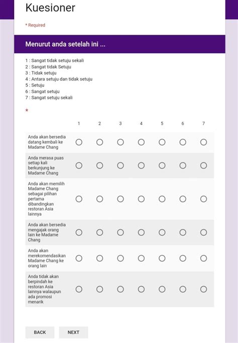 Detail Contoh Kuesioner Penelitian Google Form Koleksi Nomer