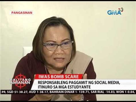 Balitang Amianan Responsableng Paggamit Ng Social Media Paraan Ng