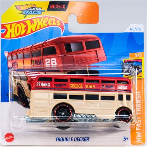 Hot Wheels Trouble Decker George Town Etsy