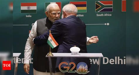 Pm Modi Passes Gavel To Brazil S Lula As G Summit Closes India News