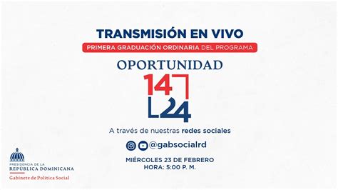 Primera Graduación Ordinaria del programa Oportunidad 14 24 YouTube