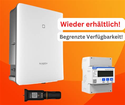 Sungrow hybrid Wechselrichter SH8 0RT 8kW Notstromfähig Solar PV Anlage