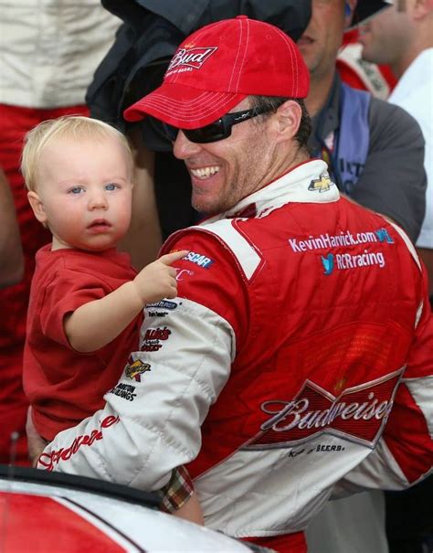 Kevin Harvick and son | Kevin harvick, Nascar cup series, Bristol motor ...