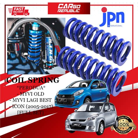 Jpn Coil Spring Perodua Myvi Old Myvi Lagi Best Icon Full Set