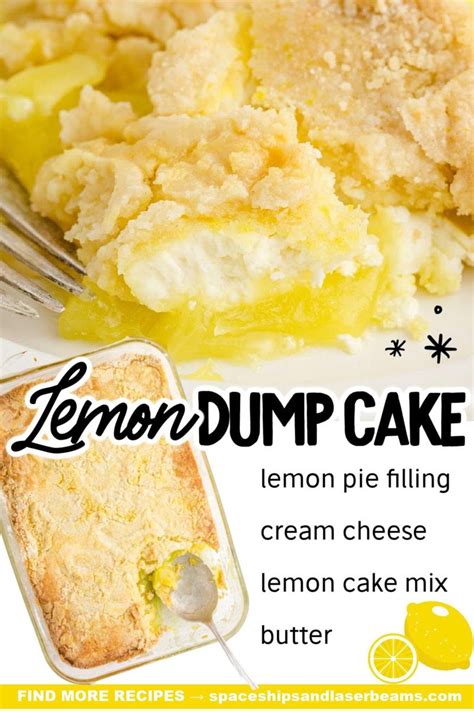 Lemon Dump Cake Lecker Rezepte Fingerfood