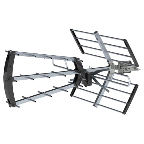 Mile Long Range Outdoor Tv Antenna Satellite Dish Amplified Hdtv