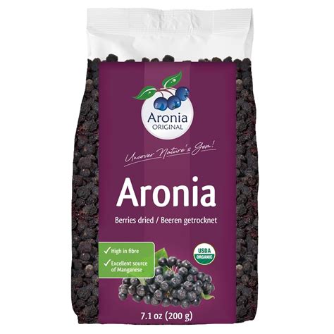 Amazon Aronia Original Organic Dried Aronia Berries Oz G