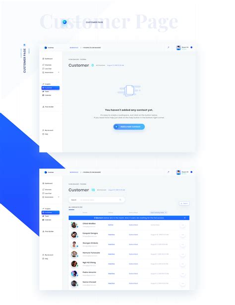 ChatFlow A Visual Flow Builder For Complex Chatbot Behance