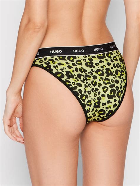 Hugo Bikini Unterteil Classic Leo 50475938 Gelb Modivo De