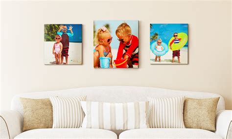 Custom 8" x 10" Canvas Prints - Printerpix | Groupon