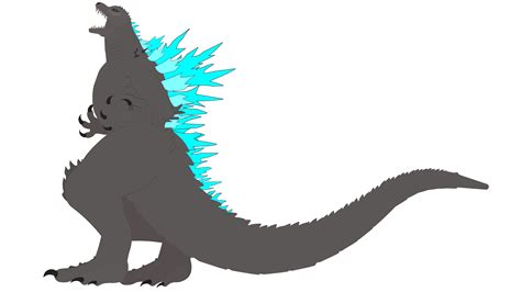 Godzilla Minus One Transparent Background 4 By Venomnightmare1 On