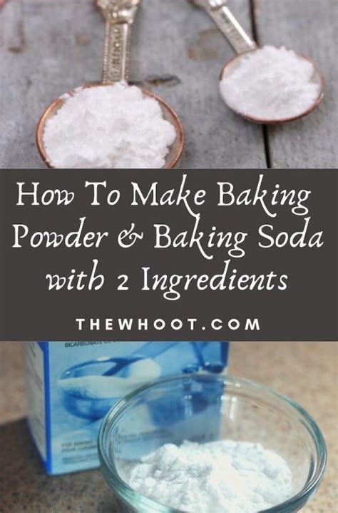 Homemade Baking Powder And Baking Soda The WHOot Homemade Baking