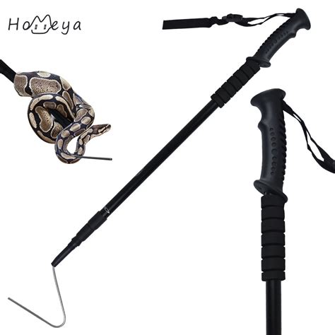 Homeya Professional Retractable Snake Hook Reptile Catcher Tongs