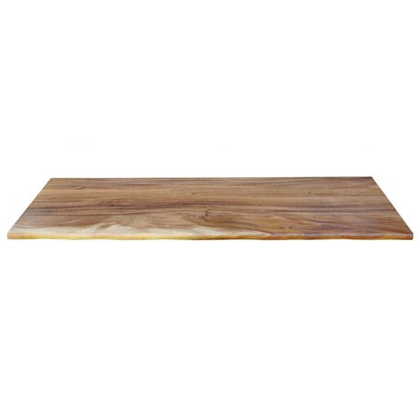 Hampton Bay Ft L X In D Finished Saman Solid Wood Butcher Block