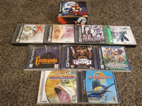 Posting My Ps1 And Dc Games In Celebration Of The Birthdays R