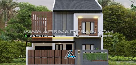 Desain Rumah X Meter Pemilik Ibu Fiza Jawa Tengah Arsika