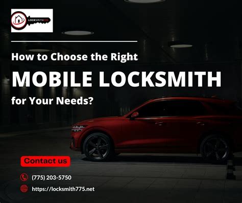 How To Choose The Right Mobile Locksmith For Your Needs