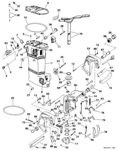 Evinrude 25 Hp Parts Diagram