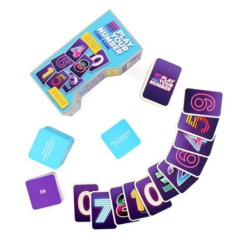 PLAY YOUR NUMBER CARD GAME - THE TOY STORE