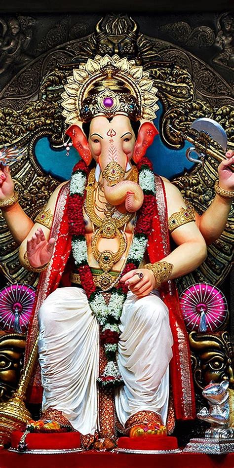 Shree Ganpati Bappa Mumbai Ganpati HD Phone Wallpaper Pxfuel