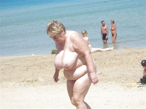 Pale Granny With Big Tits At The Nude Beach Scrolller