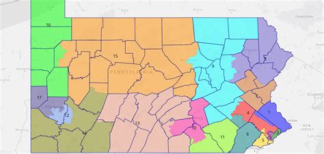 In the fight to control Congress, Pennsylvania’s district map could ...