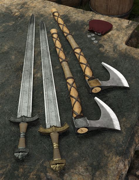 Viking Weapons Collection | Daz 3D