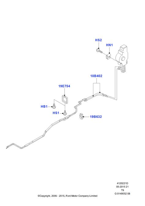 Auxiliary Heater Hoses Ford Transit 2006 Tt9