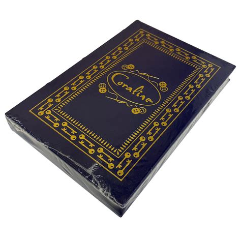 Neil Gaiman Coraline Easton Press Signed Limited Edition Leather Bound Collector S Edition