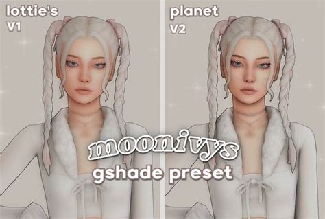 Moonivys Gshade Preset ˖°࿐ Patreon Sims 4 Anime Sims 4 Characters