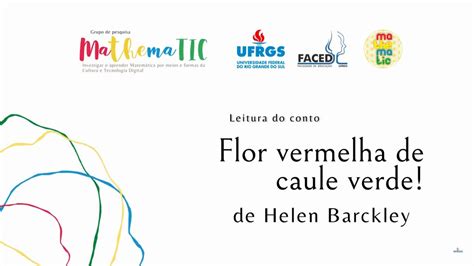 Flor Vermelha De Caule Verde De Helen Barckley YouTube