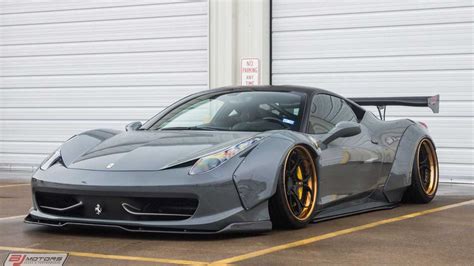 This 2010 Ferrari 458 Liberty Walk Is Widebody Perfection