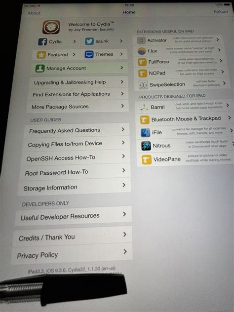 Still Rocking My Old Ipad 3 9 3 6 R Jailbreak