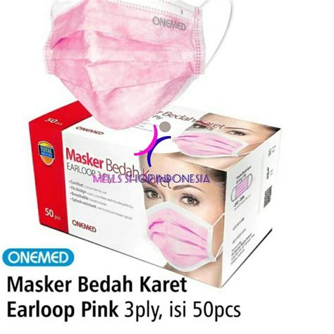 Jual Hot Masker Onemed Box Segel Masker Earloop Onemed Surgical