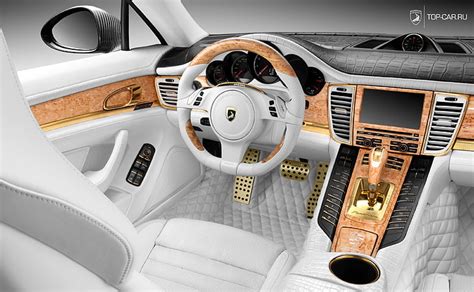 White Panamera With Red Interior | Brokeasshome.com