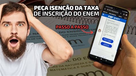 Isenção Da Taxa Do Enem - Como pedir isenção da taxa de inscrição do Enem? Confira passo a passo ...
