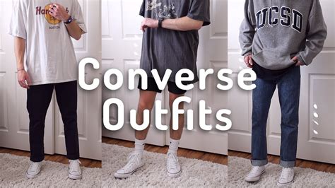 Top 3 Ways To Style Converse Best Converse High Top Outfits Mens