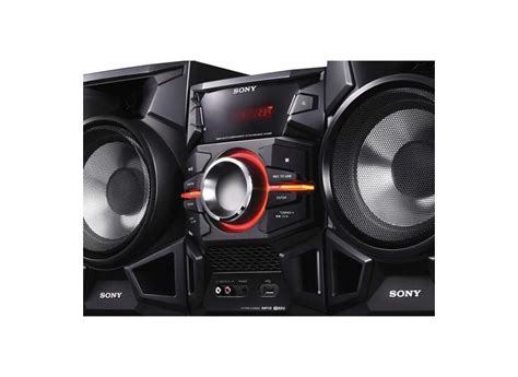 Mini System Sony MHC EX88 300 Watts USB o Melhor Preço é no Zoom