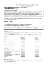 Fundamentos de Contabilidad y Finanzas Exámenes de Fundamentos de