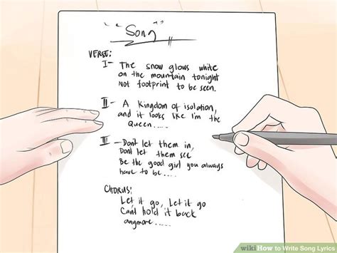 How to Write Song Lyrics (with Sample Lyrics) - wikiHow