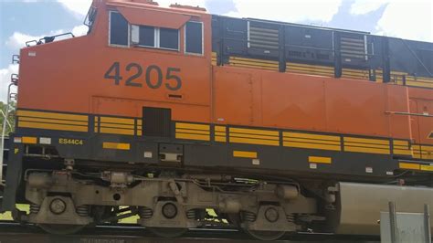 Union Pacific Westbound Third Locomotive Bnsf Mixed Freight Train In