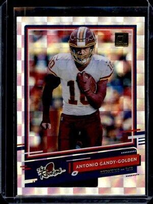 Panini Donruss The Rookies Tr Agg Antonio Gandy Golden Rc Ebay