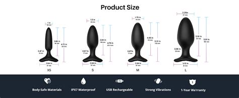 LOVENSE Hush 2 Anal Plug For Beginners Women Small 1 5inch Bluetooth