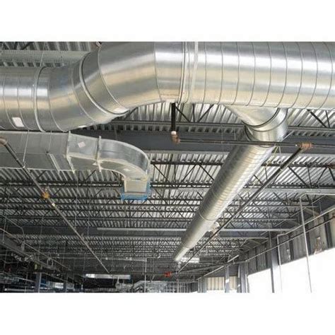 Silver Aluminium Air Conditioning Duct For Commercial And Industrial