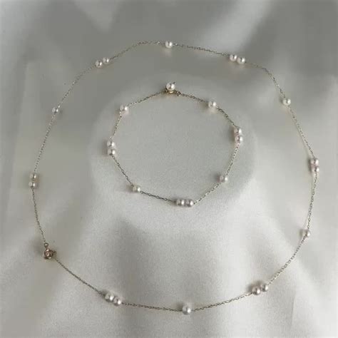 日本製 Akoya珍珠項鍊 珍珠手鍊 2ways 輕奢飾品 10k金項鍊 Koko Pearl Jewelry｜項鍊人氣榜 Pinkoi