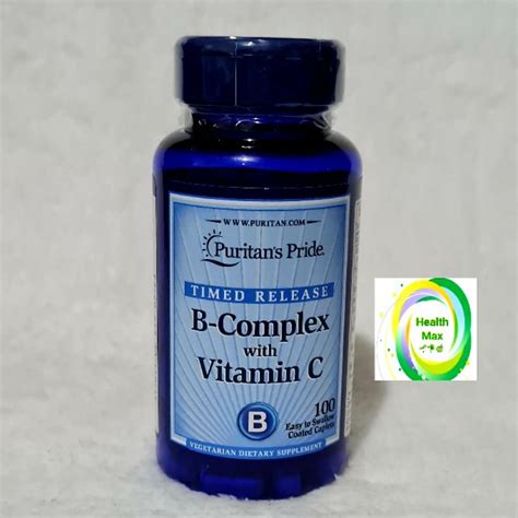 B Complex With Vitamin C Caplets Shopee Philippines